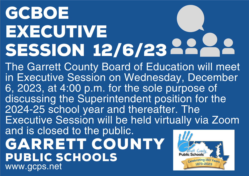  Infographic highlighting an upcoming Executive Session as detailed in the story.